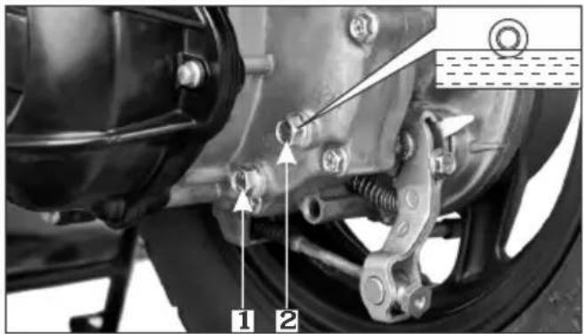 Technical diagram of a vehicle brake system with labeled components and directional arrows indicating motion or assembly.