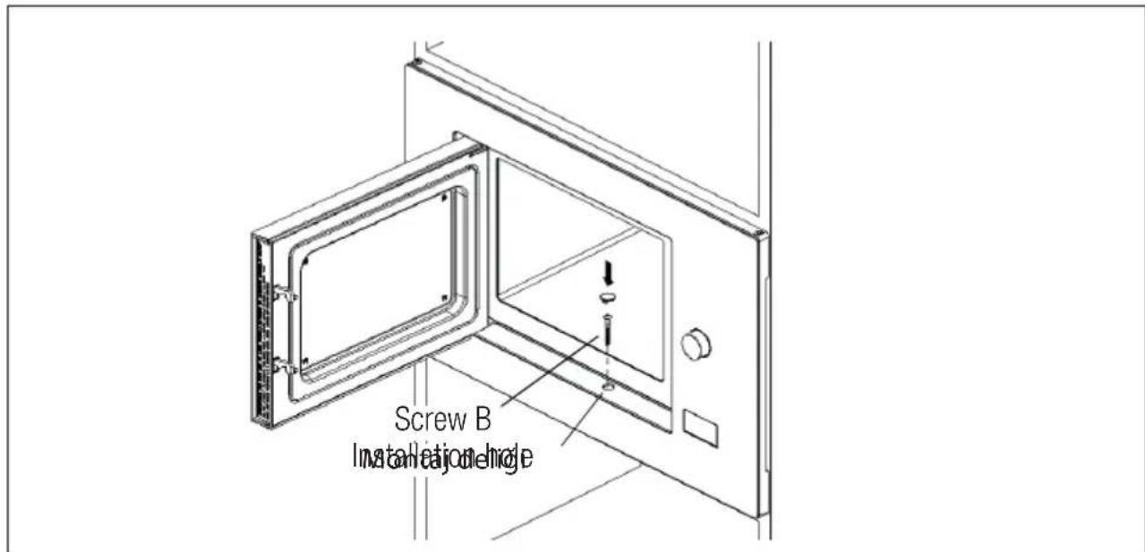 Screw B Installation device