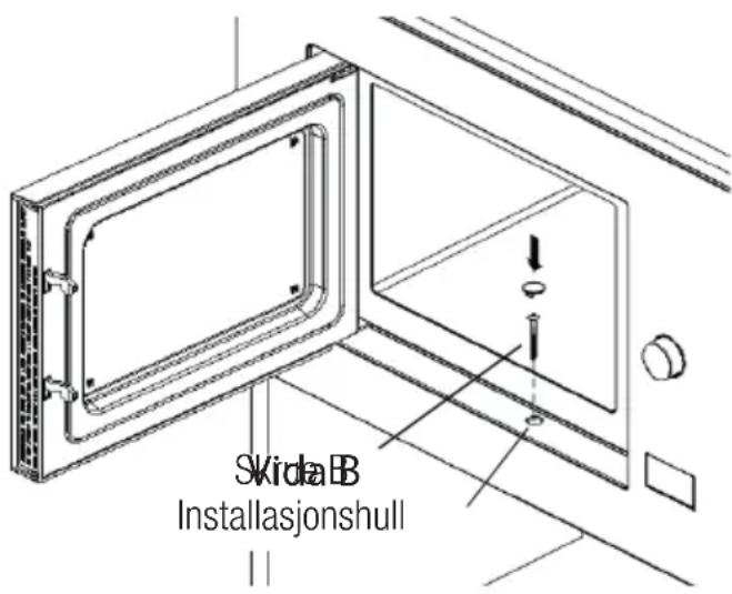 Skida B Installasjonshull