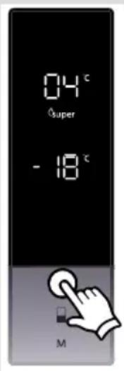 04 °C Super - 18 °C M