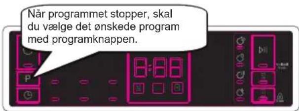 Cylinda DM 4305 E - Ændring af et program - 2