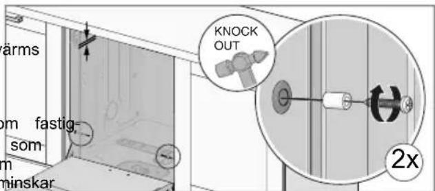 KNOCK OUT arms om fastig- som- m minskar 2x