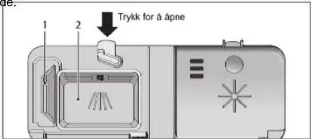 1 2 Trykk for å åpne