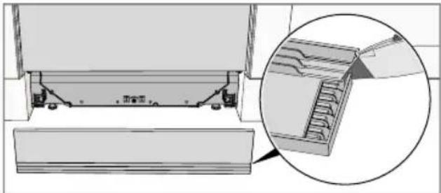 Cylinda SV-DISKEN 3T - Dishwasher toe kick - 3