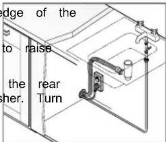 edge of the to raise the rear sher. Turn