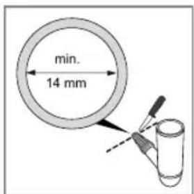 min. 14 mm