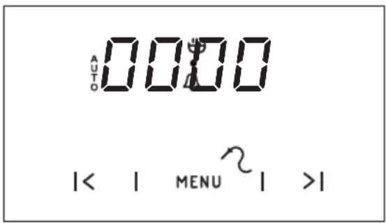 AUTO 0000 |< | MENU >|
