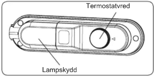 Termostatvred Lampskydd