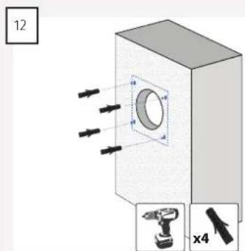 Thermex THR100 - MONTERING AF VENTILATOREN - 12