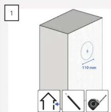 Thermex THR100 - MONTERING AF VENTILATOREN - 1