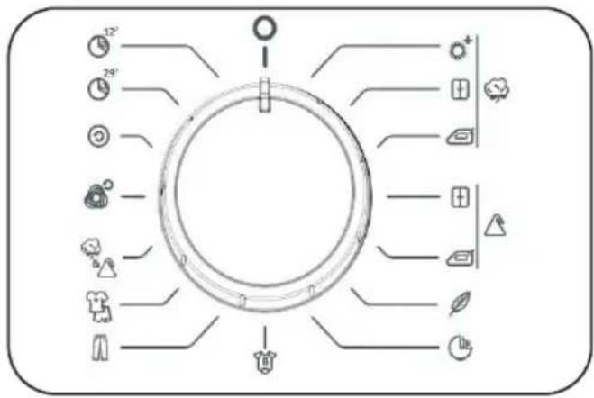 VESTFROST VCTD 107 - Programvalgknott - 1