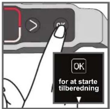 OK for at starte tilberedning