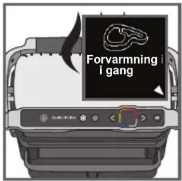 Forvarmning i gang