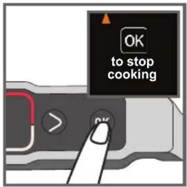OK to stop cooking