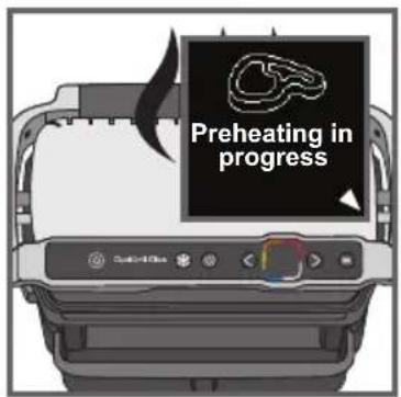 Preheating in progress Optical Filter