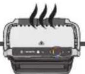 OBH NORDICA OptiGrill Elite - Cooking in automatic mode - 1