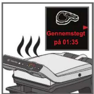 Illustration of a printer with a paper roll being inserted, showing blade and cover (no text or symbols)