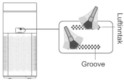 Luftintak Groove