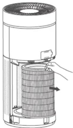 Thermex Puremex 2 - Install the composite filter - 1