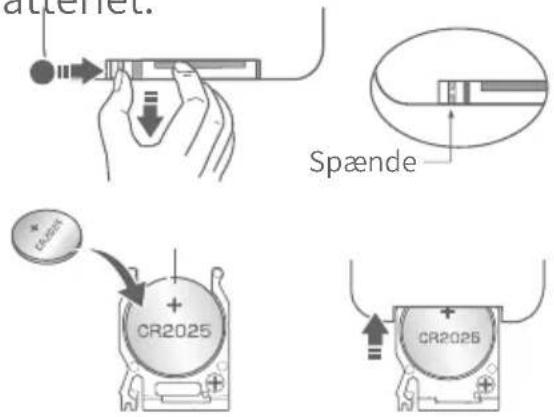 attenet. Spænde CR2025 CR2025