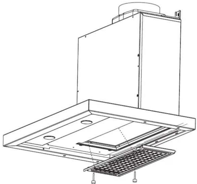 SILVERLINE PE 412 - MONTERING AF KULFILTER - 2