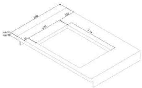 SILVERLINE KIG 880 - Monteringstegning - 2