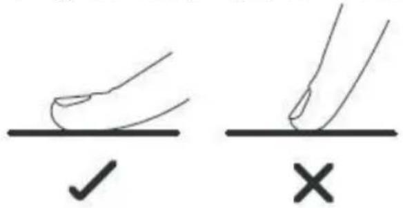 SILVERLINE JI 9021 - Brug af touch taster - 1