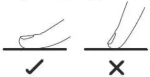 SILVERLINE JI 8021 - Brug af touch taster - 1