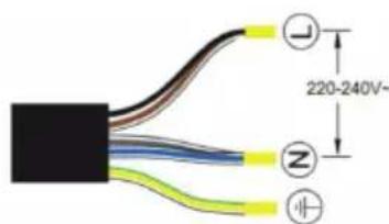 SILVERLINE JI 6021 - Tilslutning af komfuret til elnettet - 4