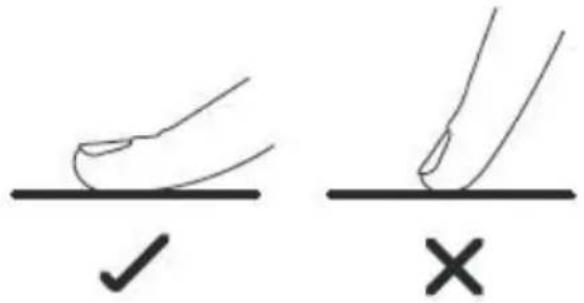 SILVERLINE JI 6021 - Brug af touch taster - 1