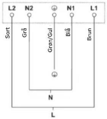 SILVERLINE JI 6011 - Tilslutning af komfuret til elnettet - 3