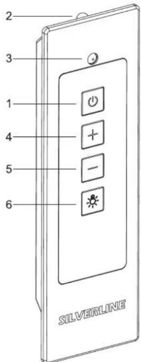 SILVERLINE SM4251 - Fjernbetjening - 1