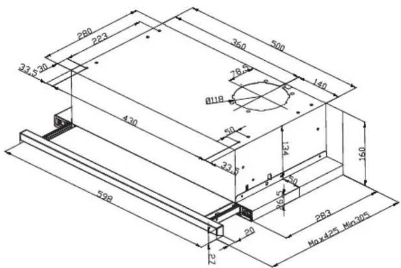 SILVERLINE SL1152 - Teknisk tegning - 1