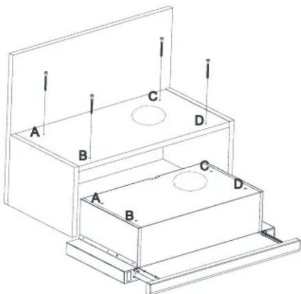 SILVERLINE SL1152 - Montering med top-plade - 2