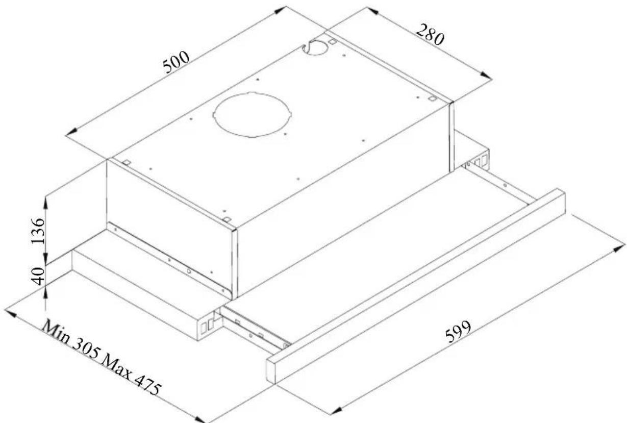 SILVERLINE SL1150 - Teknisk tegning - 1