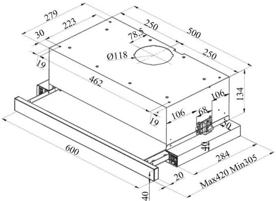 SILVERLINE SM 1142 - Teknisk tegning - 1