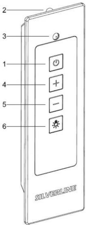 SILVERLINE SM 3379 - Fjernbetjening - 1