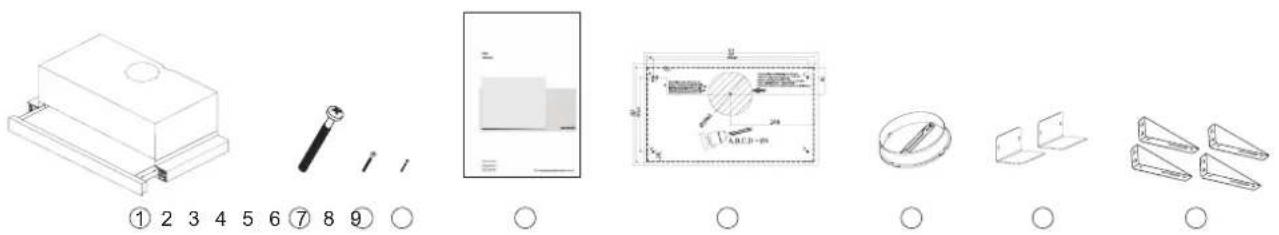 SILVERLINE SL1116 - Pakkens indhold - 1
