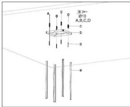 SILVERLINE SL4117 - Montering af produkt - 1