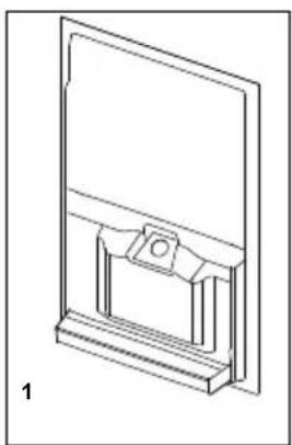 GRUNDIG GKF35810D - Take out the bottom door shelf - 2