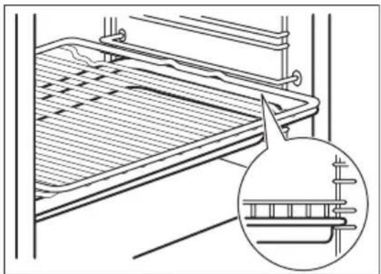 AEG CIB54002BW - Grillrist og den dybe bradepande sammen: - 1
