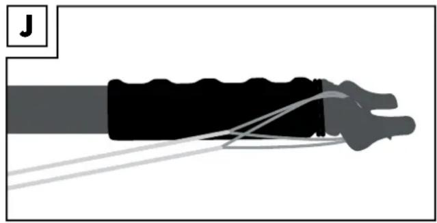 CRIVIT LM-1419 - Purjeen laskostaminen - 1