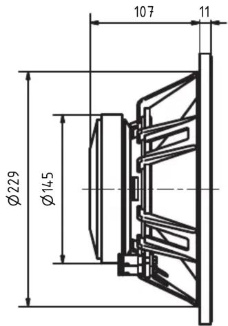 107 11 φ229 φ145