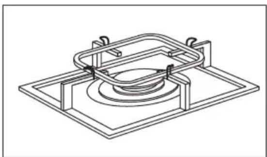 ELECTROLUX EKM61301OX - Using the wok support - 1