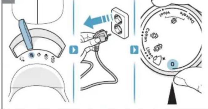 Diagram illustrating a hair styling process with labeled parts including cap, socket, and washer