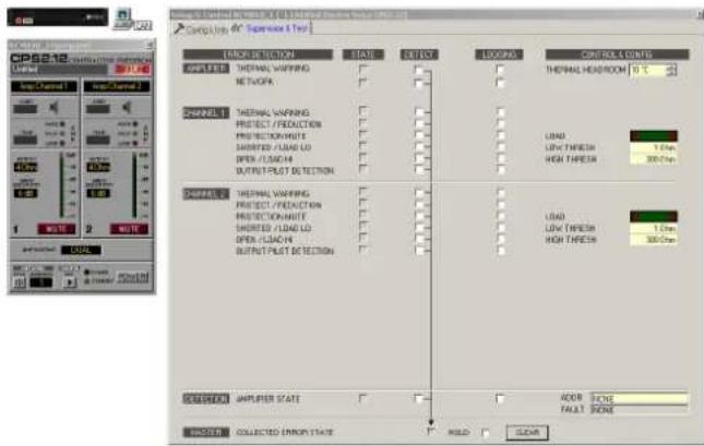 Control Info: 6" Supervise & Test ERROR DETECTION TYPE DETAIL LOADING CONTROL CONTIN AMPLIFIED THERMAL WARNING NETWORKS THERMAL HEADROOM 10 °C CHANNEL 1 THERMAL WARNING PROTECT/PEDUCTION PROTECTION/WRITE SHORTED/LOAD LO OPEN/LOAD/AVG OUTPUT/PLAST DETECTION CHANNEL 2 THERMAL WARNING PROTECT/PEDUCTION PROTECTION/WRITE SHORTED/LOAD LO OPEN/LOAD/AVG OUTPUT/PLAST DETECTION CHANNEL 3 THERMAL WARNING PROTECT/PEDUCTION PROTECTION/WRITE SHORTED/LOAD LO OPEN/LOAD/AVG OUTPUT/PLAST DETECTION CHANNEL 4 THERMAL WARNING PROTECT/PEDUCTION PROTECTION/WRITE SHORTED/LOAD LO OPEN/LOAD/AVG OUTPUT/PLAST DETECTION CHANNEL 5 THERMAL WARNING PROTECT/PEDUCTION PROTECTION/WRITE SHORTED/LOAD LO OPEN/LOAD/AVG OUTPUT/PLAST DETECTION CHANNEL 6 THERMAL WARNING PROTECT/PEDUCTION PROTECTION/WRITE SHORTED/LOAD LO OPEN/LOAD/AVG OUTPUT/PLAST DETECTION CHANNEL 7 THERMAL WARNING PROTECT/PEDUCTION PROTECTION/WRITE SHORTED/LOAD LO OPEN/LOAD/AVG OUTPUT/PLAST DETECTION CHANNEL 8 THERMAL WARNING PROTECT/PEDUCTION PROTECTION/WRITE SHORTED/LOAD LO OPEN/LOAD/AVG OUTPUT/PLAST DETECTION CHANNEL 9 THERMAL WARNING PROTECT/PEDUCTION PROTECTION/WRITE SHORTED/LOAD LO OPEN/LOAD/AVG OUTPUT/PLAST DETECTION CHANNEL 10 THERMAL WARNING PROTECT/PEDUCTION PROTECTION/WRITE SHORTED/LOAD LO OPEN/LOAD/AVG OUTPUT/PLAST DETECTION CHANNEL 11 THERMAL WARNING PROTECT/PEDUCTION PROTECTION/WRITE SHORTED/LOAD LO OPEN/LOAD/AVG OUTPUT/PLAST DETECTION CHANNEL 12 THERMAL WARNING PROTECT/PEDUCTION PROTECTION/WRITE SHORTED/LOAD LO OPEN/LOAD/AVG OUTPUT/PLAST DETECTION CHANNEL 13 THERMAL WARNING PROTECT/PEDUCTION PROTECTION/WRITE SHORTED/LOAD LO OPEN/LOAD/AVG OUTPUT/PLAST DETECTION CHANNEL 14 THERMAL WARNING PROTECT/PEDUCTION PROTECTION/WRITE SHORTED/LOAD LO OPEN/LOAD/AVG OUTPUT/PLAST DETECTION CHANNEL 15 THERMAL WARNING PROTECT/PEDUCTION PROTECTION/WRITE SHORTED/LOAD LO OPEN/LOAD/AVG OUTPUT/PLAST DETECTION