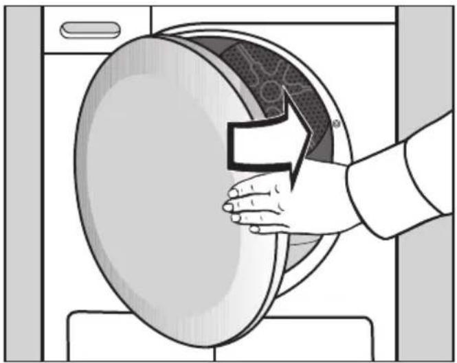 MIELE TEF 775 WP - Døren lukkes - 1