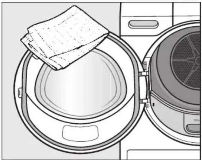 MIELE TEF 775 WP - Rengøring af tørretumbleren - 1