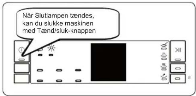 GRAM DS 6200/1 - Sådan afbryder du et program - 2