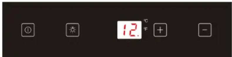 ① 12. ℃ + - -